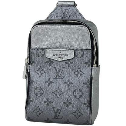 Louis Vuitton Outdoor Sling Bag Taigarama Silver