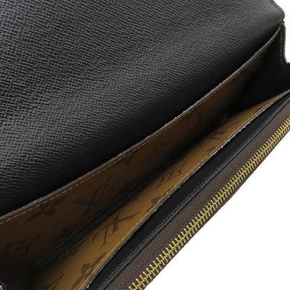 Louis Vuitton Long Wallet Portefeuille Emily Monogram Canvas Monogram Reverse