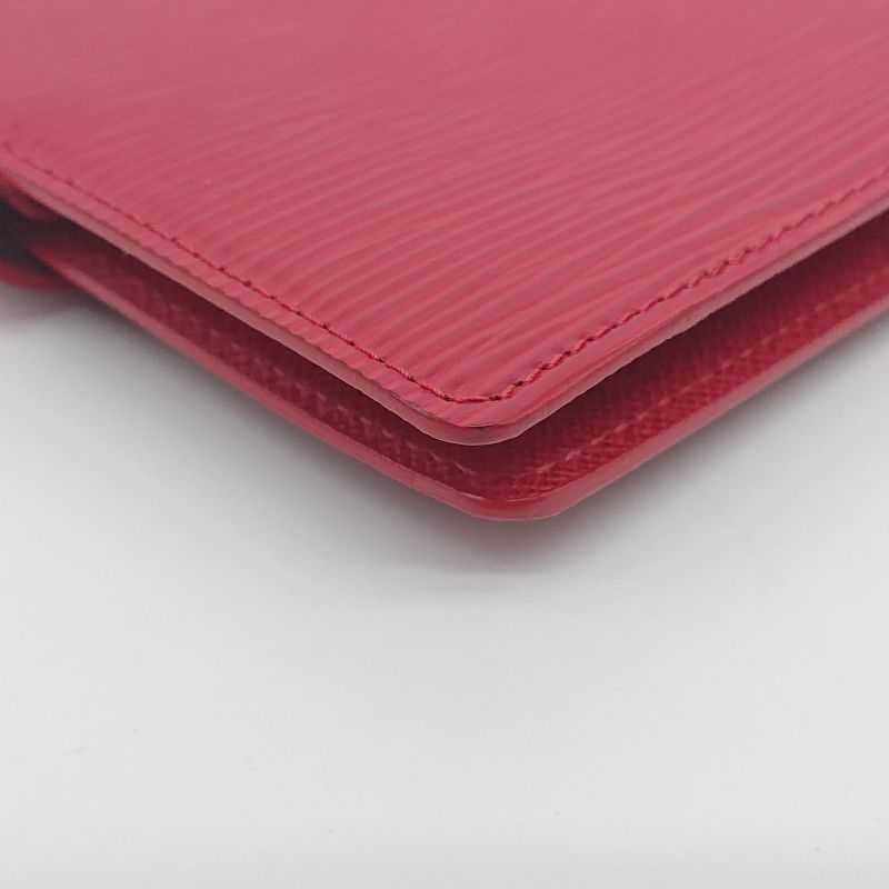 [unused] Louis Vuitton Agenda PM Epi Red Gold