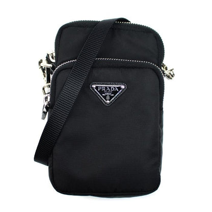 Prada Re-Nylon Phone Case Shoulder Bag Black