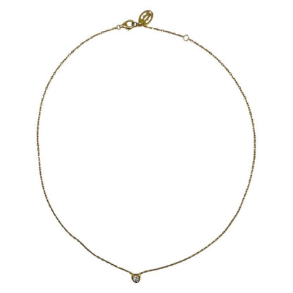 Cartier 750 Diamants Légers Diamond Heart Necklace 18k Pink Gold Diamants