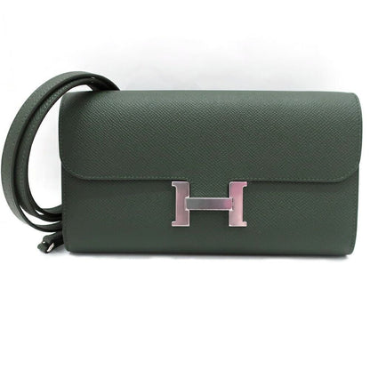 Hermes Constance Wallet to Go Epsom Vert