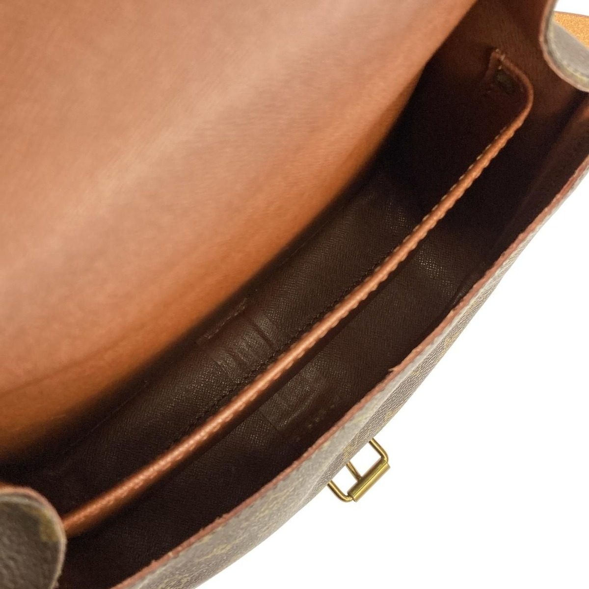 Louis Vuitton Monogram Cartouchiere Shoulder Bag — view 10