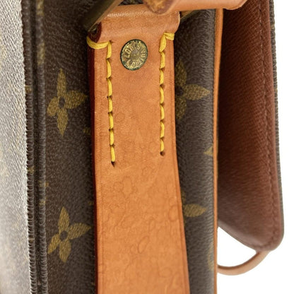 Louis Vuitton Monogram Cartouchiere Shoulder Bag — view 6
