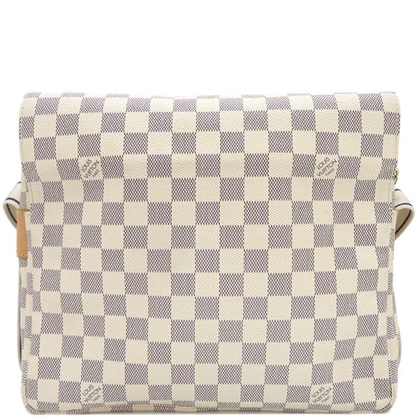 Louis Vuitton Shoulder Bag Naviglio Damier Azure Canvas Damier Azure Gold