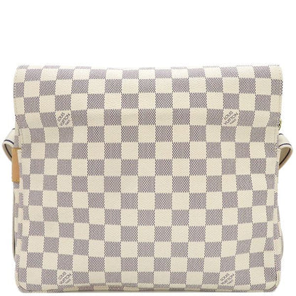 Louis Vuitton Shoulder Bag Naviglio Damier Azure Canvas Damier Azure Gold