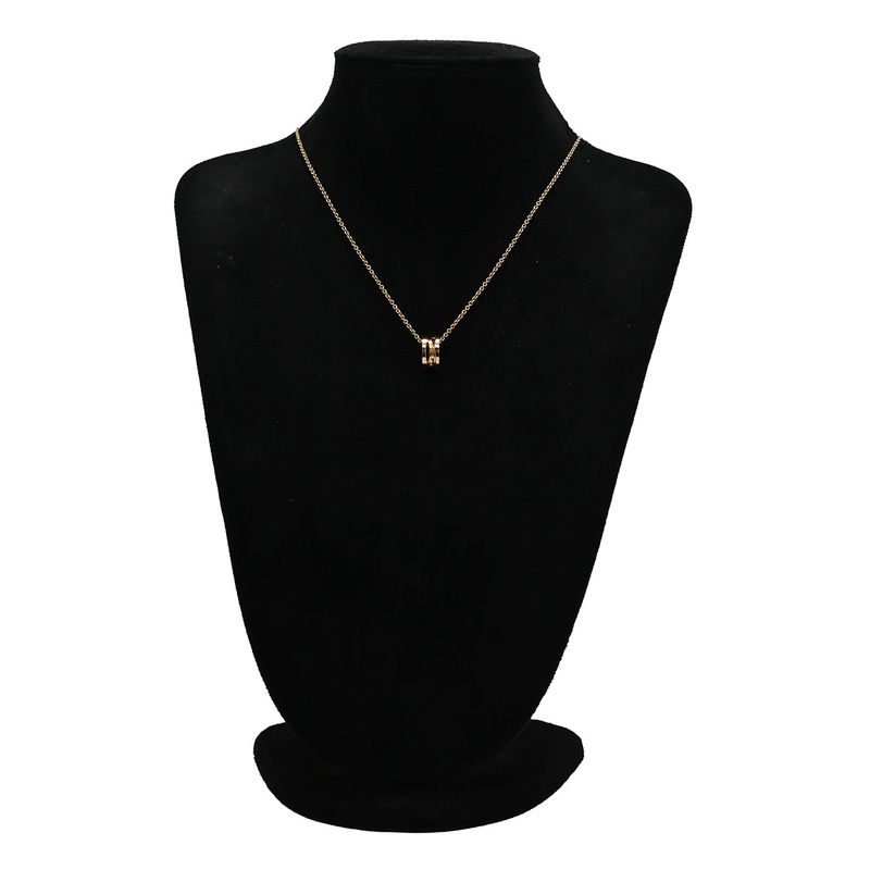 Bvlgari Bvlgari Necklace B-Zero1 Legend Pendant 18k Pink Gold Pink Gold B-Zero1