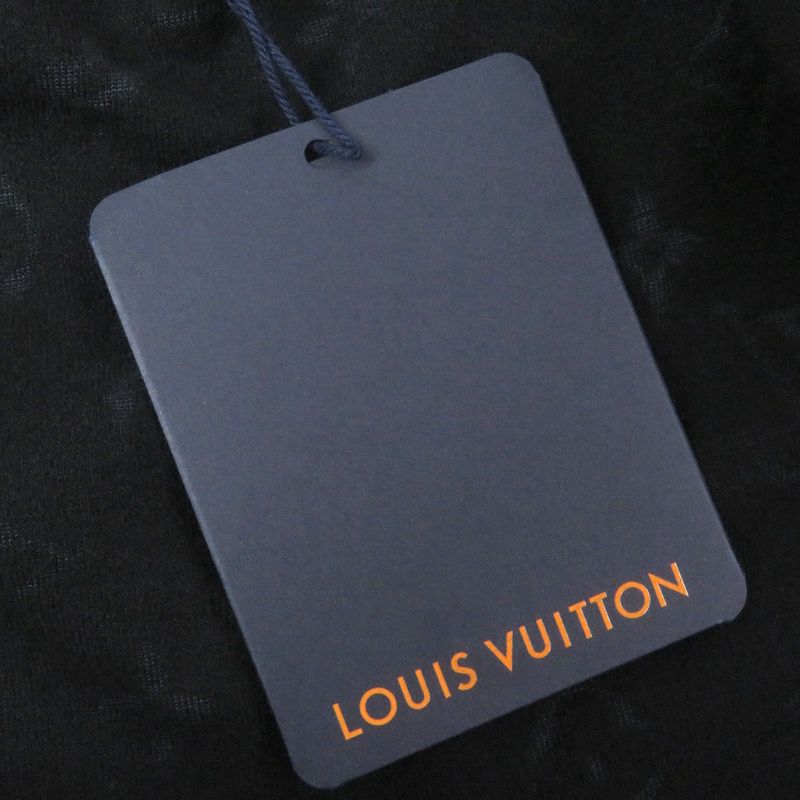 Louis Vuitton 2023 Hpy41w Monogram Pile Zip Hoodie Black 5l/rare Size With Box