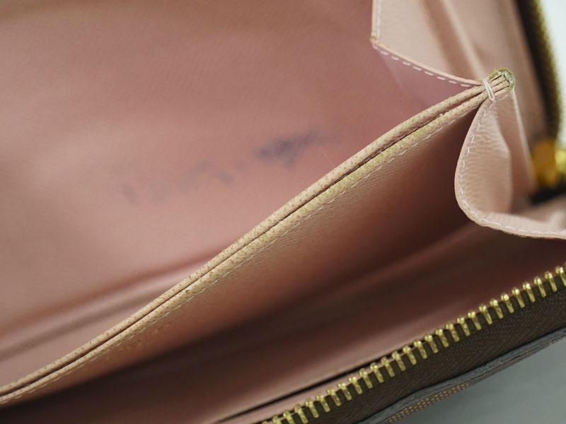 Authentic Louis Vuitton LV New Shape Zippy Wallet Damier Ebène Long Wallet