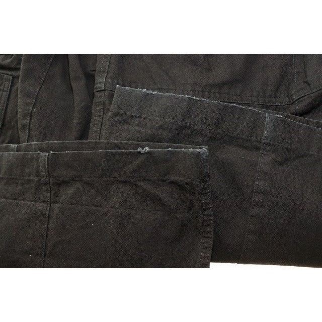 Balenciaga 23 AW Flared Cargo Pants Black M Tkp27 Long — view 6