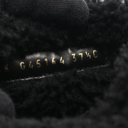 Chanel Boots CC Logo Suede Leather — view 6