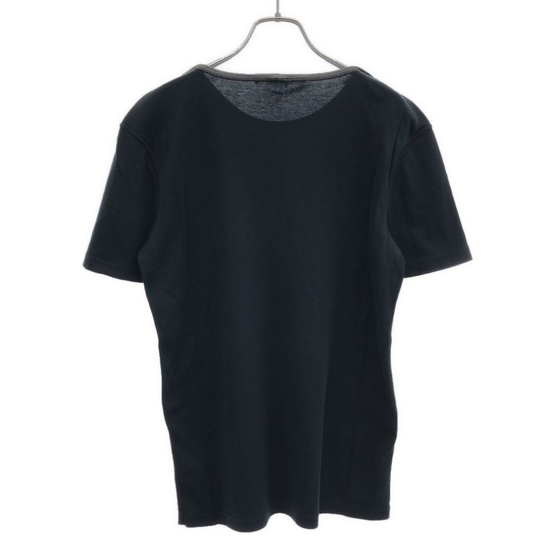 Louis Vuitton 2008ss Shoulder Slit T-Shirt Rm081mm (3.19in)jr56jcx Navy M