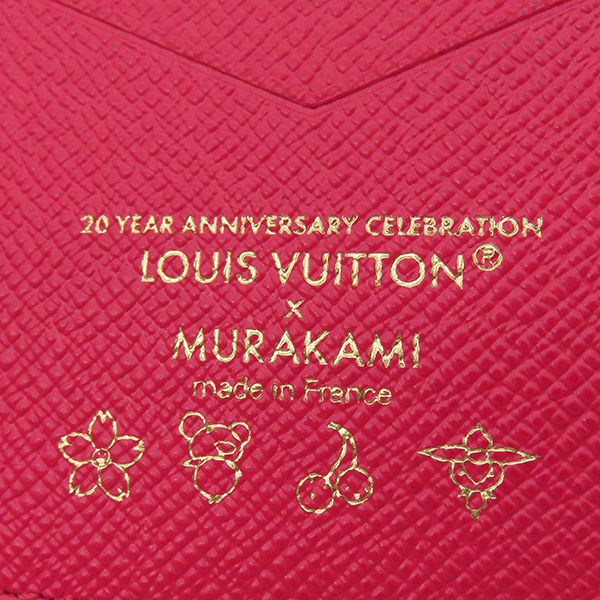 Louis Vuitton Pass Port Case Couverture Pass Port Pole Nm Monogram Cherry Canvas