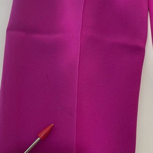 Celine - Phoebe Period Silk Center Press Tapered Pants - 36 - Purple - Women's