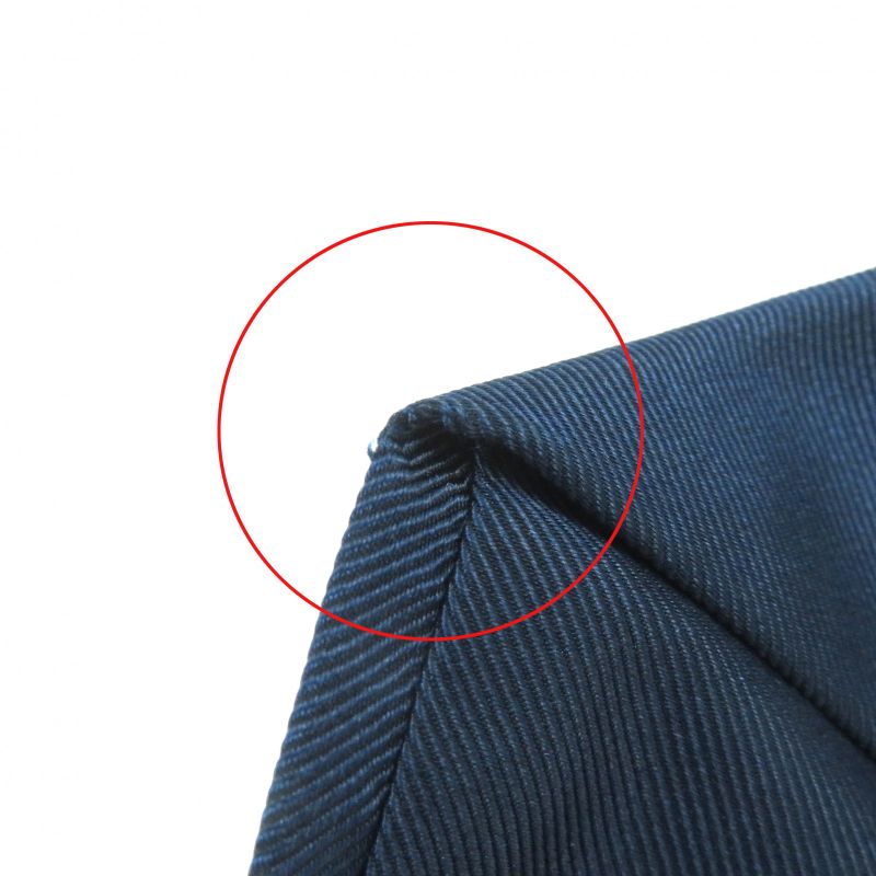 Louis Vuitton 2022 Mp3422 Cravat LV Spider Silk Tie Navy Men's