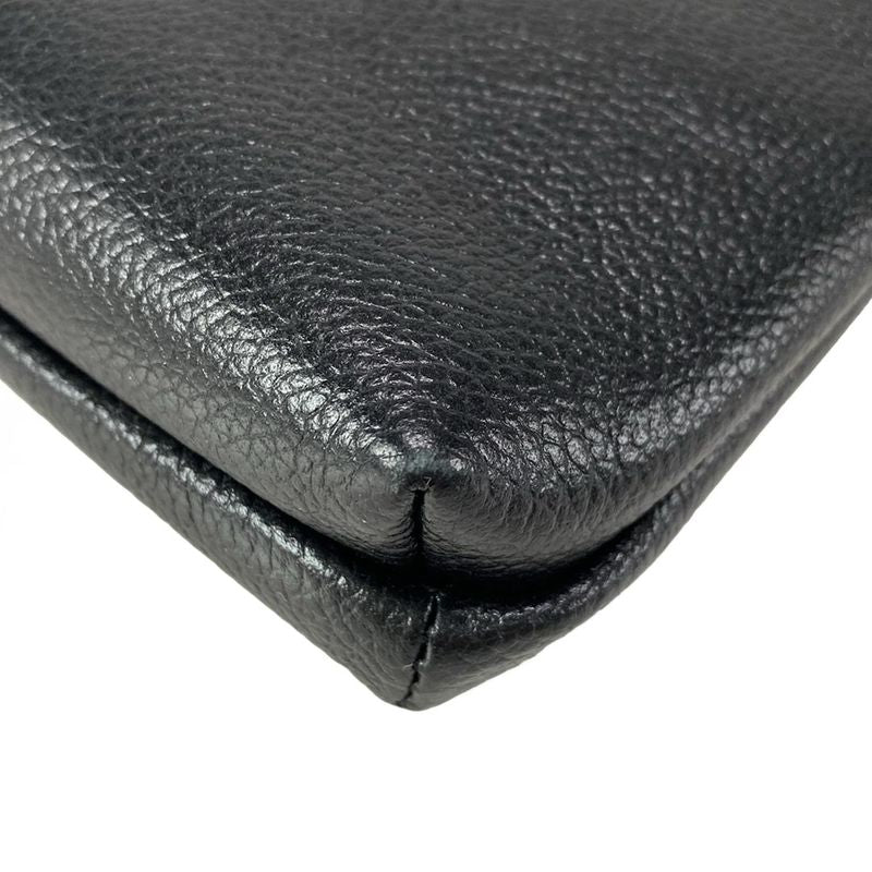 Balenciaga Shoulder Bag - 673169 Black Detachable Strap Leather