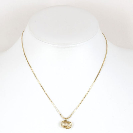 Christian Dior Logo CD Necklace