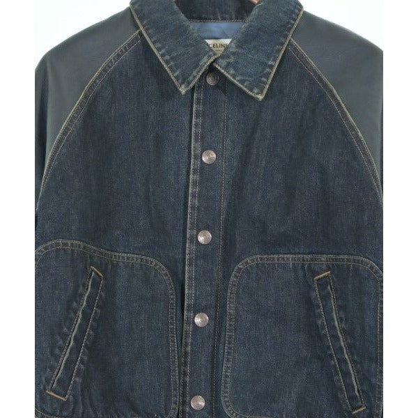 Celine Stadium Jacket Cotton Denim — view 4