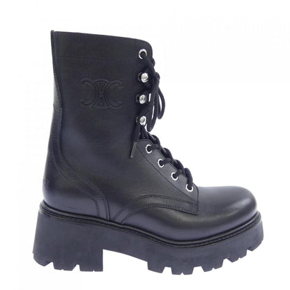 Celine Triomphe Ranger Mid Lace Up Boots