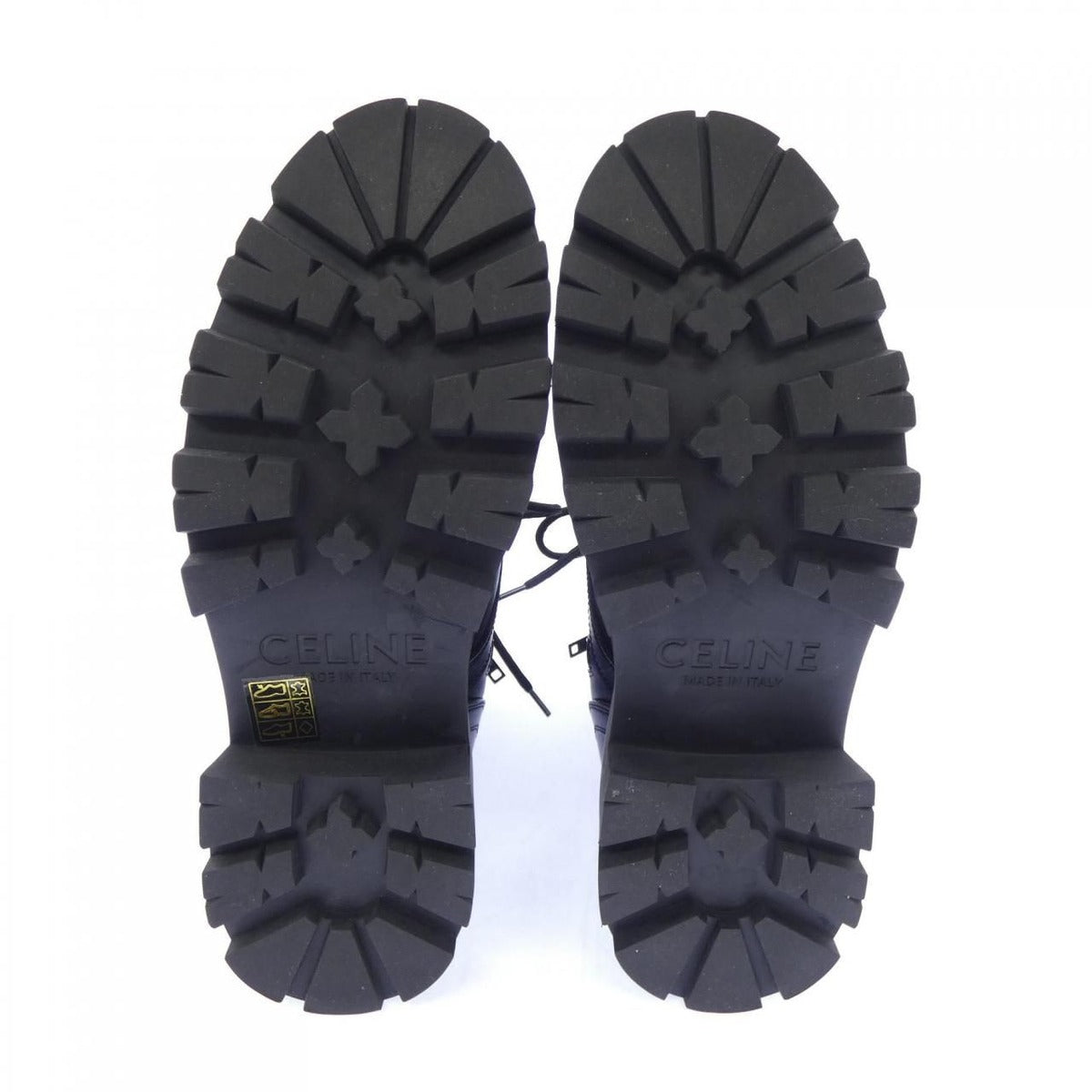 Celine Triomphe Ranger Mid Lace Up Boots — view 4