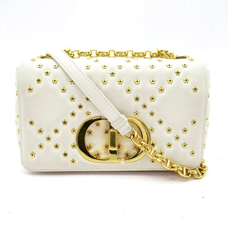 Dior Small Caro Lucky Star Shoulder Bag Lambskin