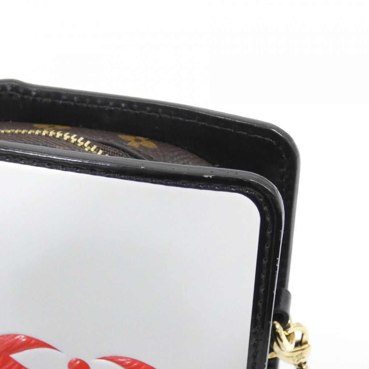 Louis Vuitton Monogram Reverse Game on Heart Pochette Shoulder Bag — view 4