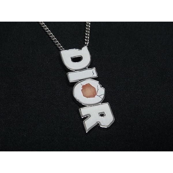 Dior Necklace Daniel Arsham Collaboration Silver — view 3