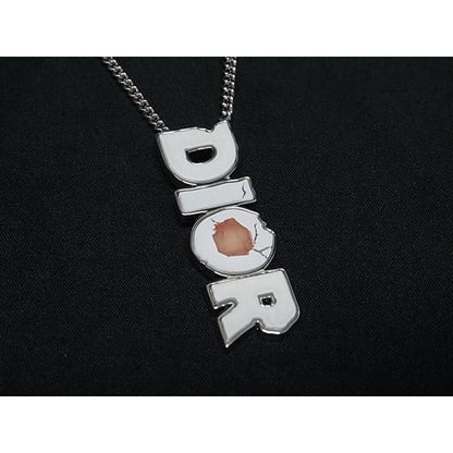 Dior Necklace Daniel Arsham Collaboration Silver — view 3