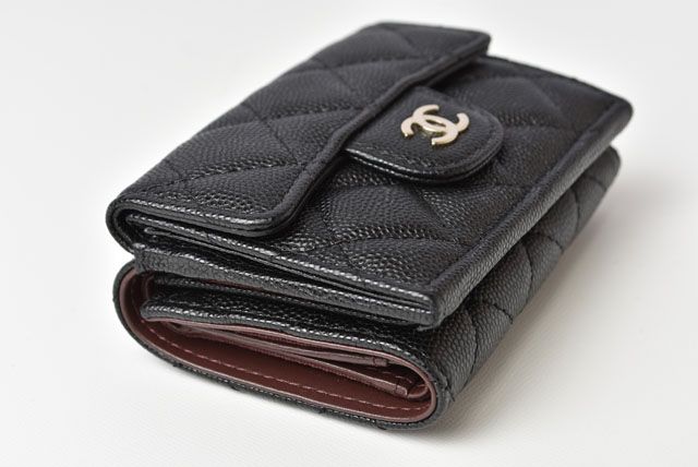 Unused Chanel Mini Wallet Compact Wallet Trifold Wallet A84401