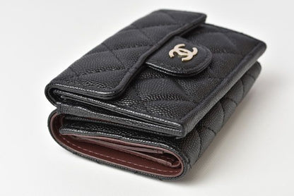 Unused Chanel Mini Wallet Compact Wallet Trifold Wallet A84401