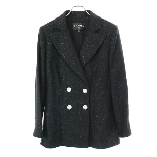 Chanel 2019 Cruise Collection Coco Mark Button Tweed Double Tailored Jacket