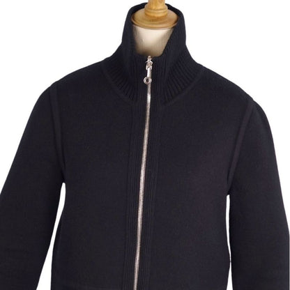 Hermes Jacket 23 AW Reversible Knit Wool — view 6