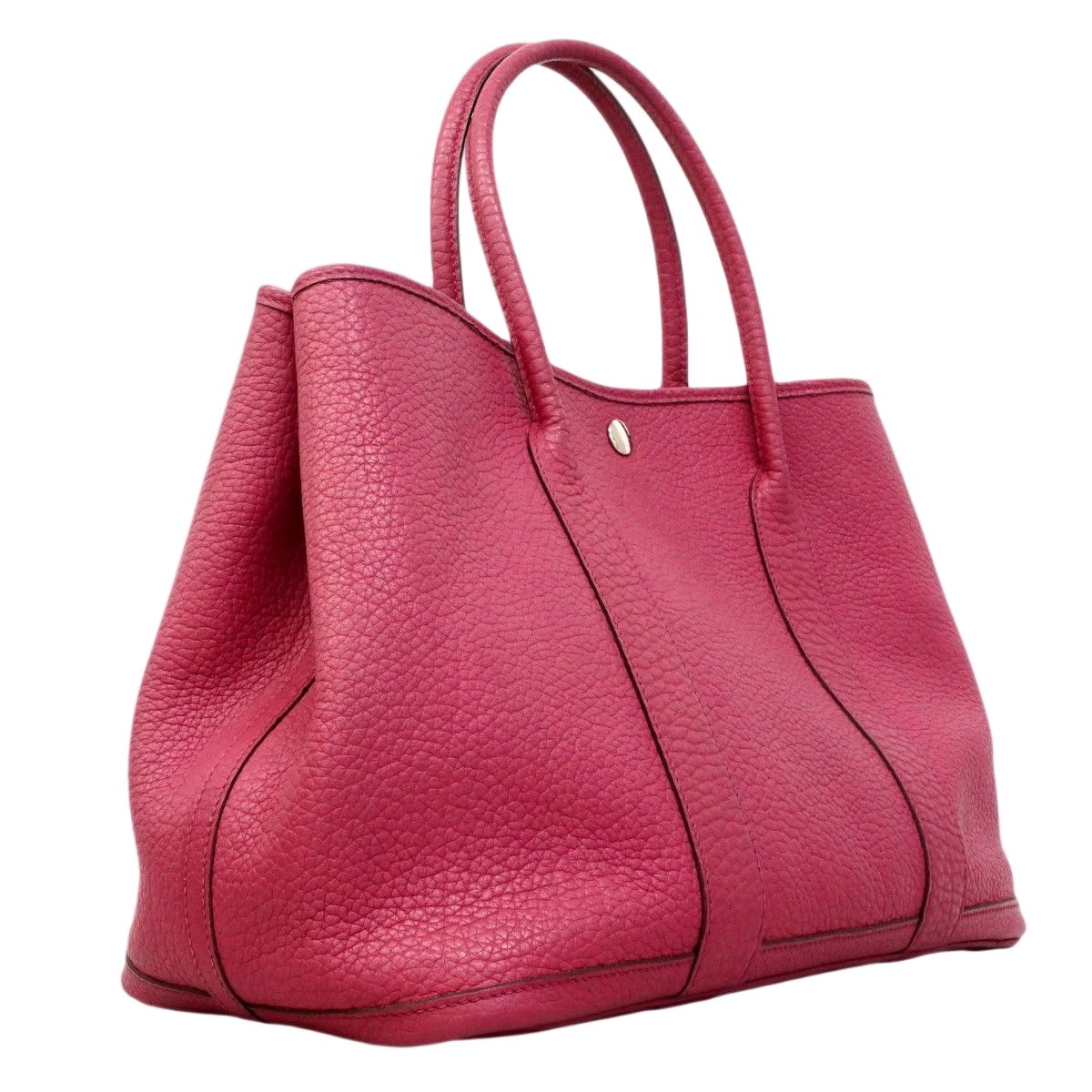 Hermes Tote Garden Party PM Fjord Rosewood Silver — view 2