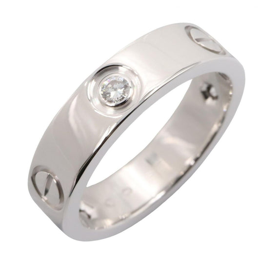 Cartier Ring Love 18K White Gold Diamond