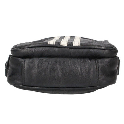 Balenciaga X Adidas 721850 Three Line Small Crossbody Leather Shoulder Bag Men's