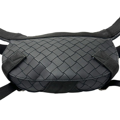 Bottega Veneta Bag Men's Brand Body Bag Waist Bag Intrecciato Leather Beige