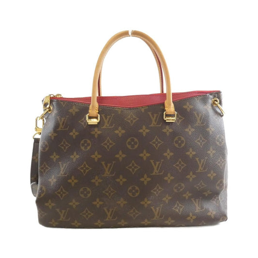 Louis Vuitton Monogram Pallas Bag Brown Marron