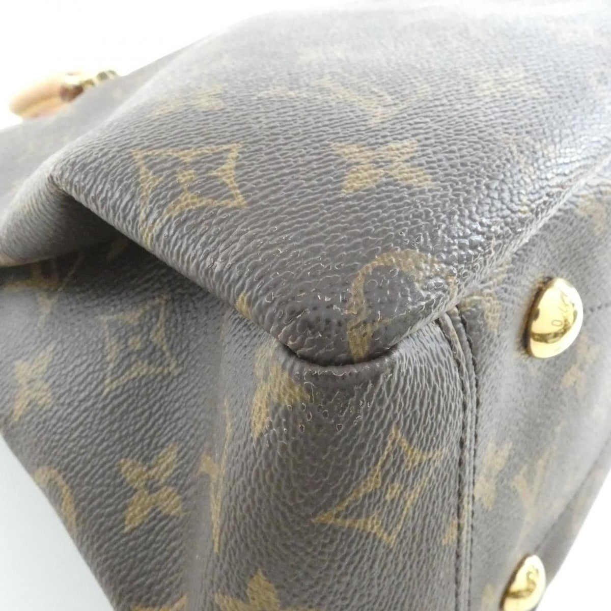 Louis Vuitton Monogram Pallas Bag Brown Marron — view 3