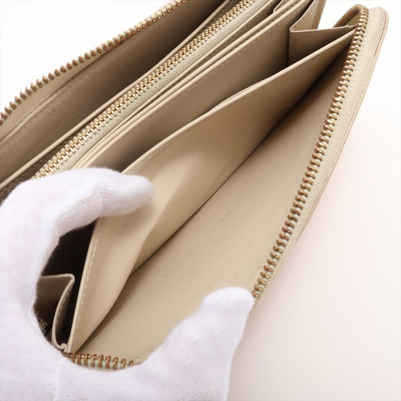 Louis Vuitton Vernis Zippy Wallet Leopard M91476 Bronze Colailles Made In Spain