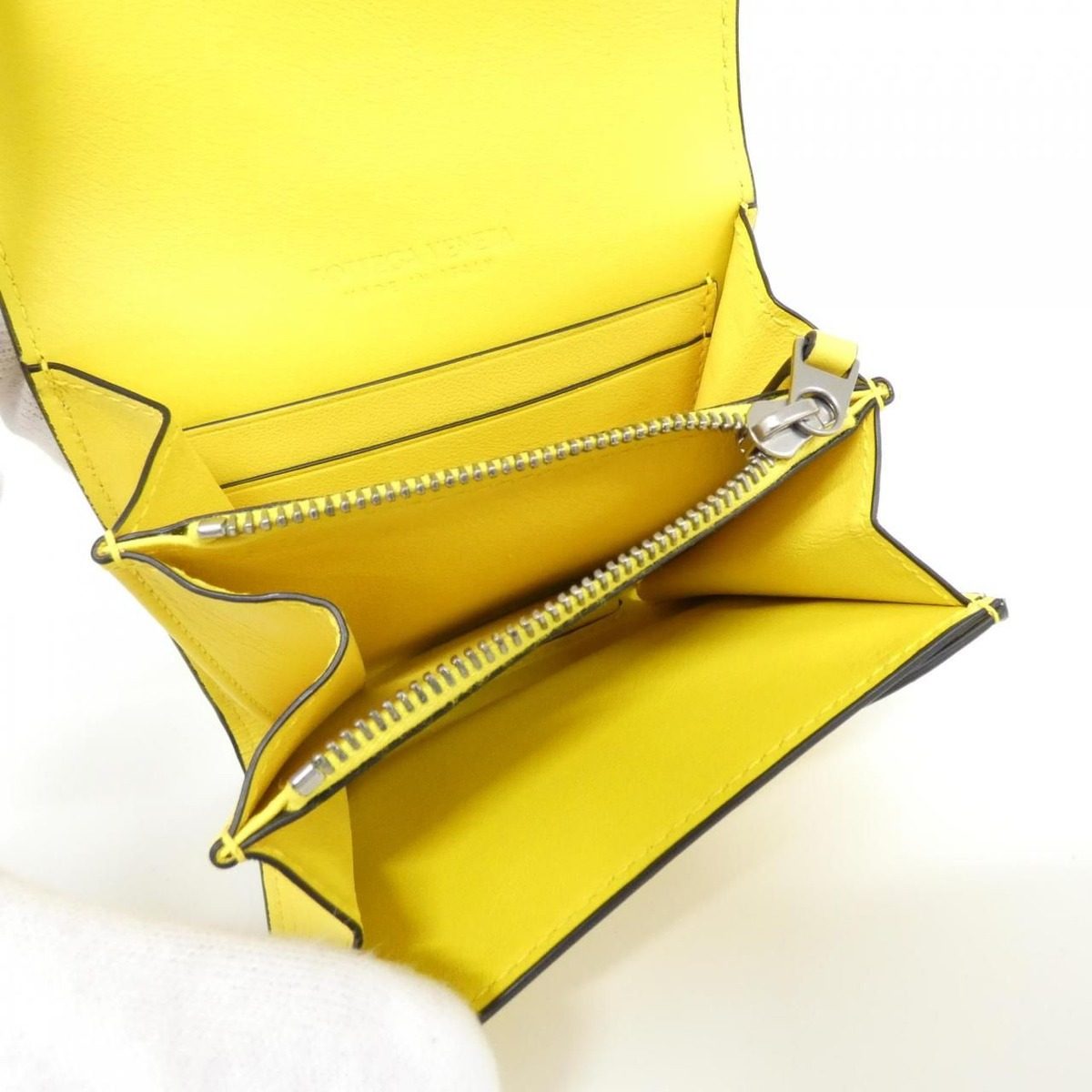 Bottega Veneta Wallet Yellow — view 5