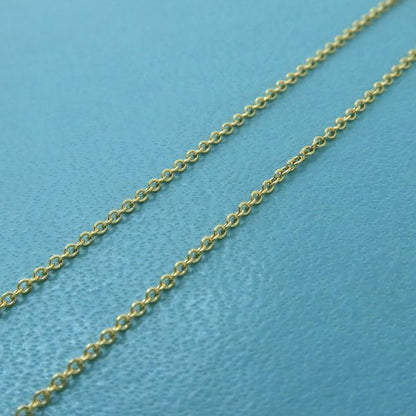 Tiffany & Co T-smile Diamond Necklace /small