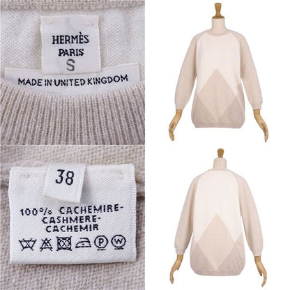Hermes Knit Sweater Pullover Cashmere Top