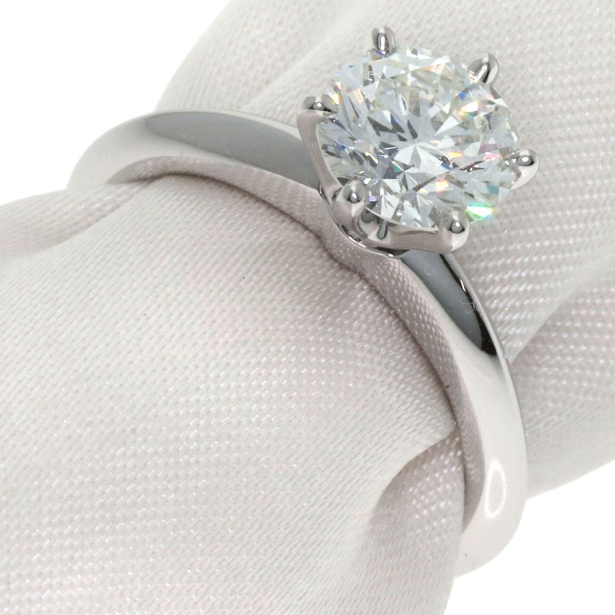 Tiffany & Co Solitaire Diamond Ring