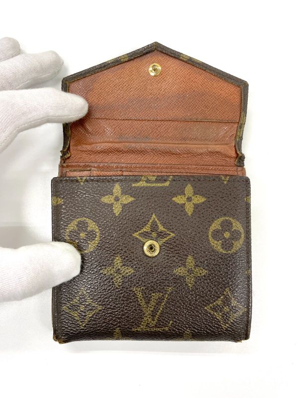 Louis Vuitton Monogram Porte Monet Bier Carte Cles Di Trifold Wallet W Hook
