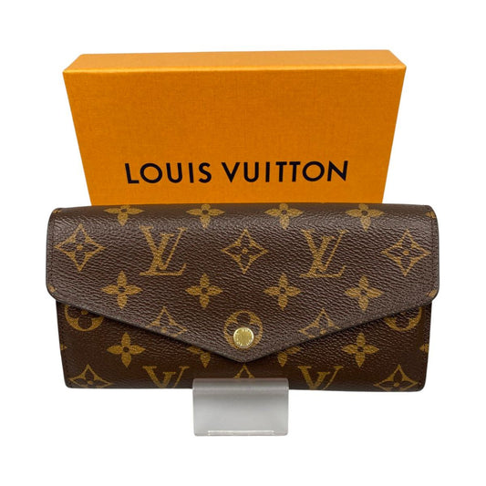 Louis Vuitton Monogram Portefeuille Sarah Long Wallet Rfid Confirmed M62235
