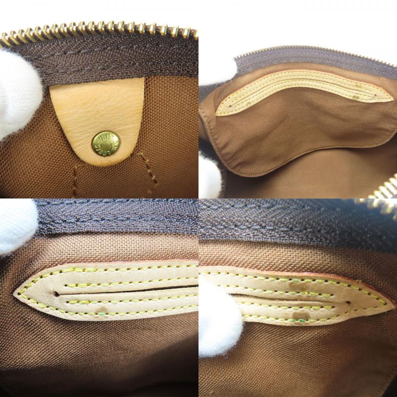 Louis Vuitton Handbag Speedy 25 M41528 Monogram Brown Gold Hardware Mini Boston