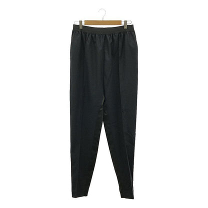 Celine - Phoebe Period Wool Rayon Different Material Cut Hem Zip Center Press