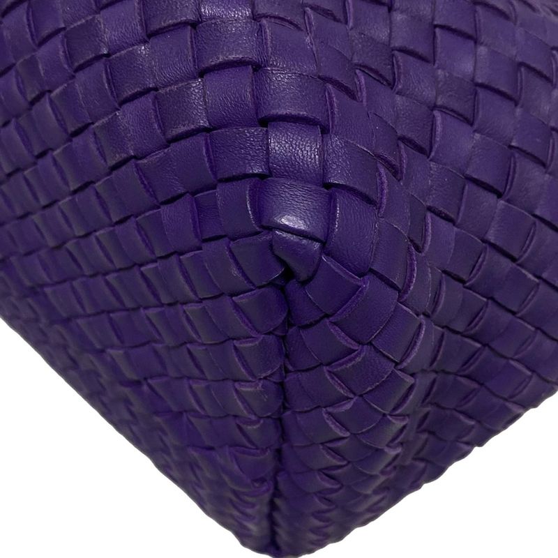 Bottega Veneta Tote Bag Cabas MM Purple Limited Edition Of 750 (361/750) Leather