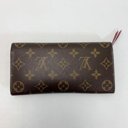 Louis Vuitton Monogram Portefeuille Emily M60697 Fuchsia Long Wallet