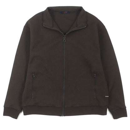  Louis Vuitton 2024 Hjy45w Monogram Logo Plate Zip-through Top Blouson Track